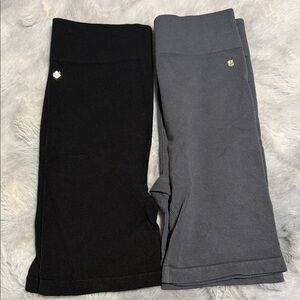 Fabletics Black and Gray Shorts
